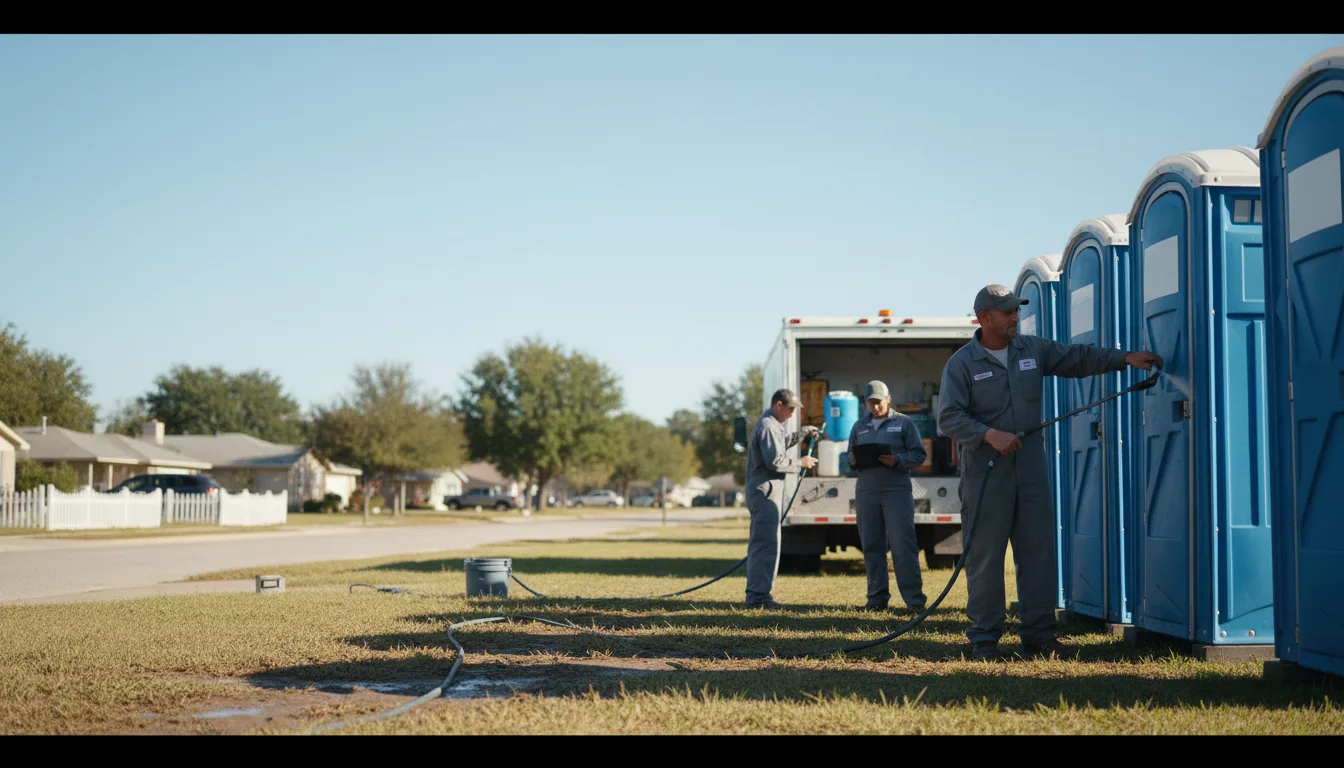 Long-Term Portable Toilet Rental in Gosport, IN near me